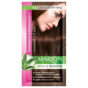 Marion Szampon koloryzujący 4-8 myć nr 63 czekoladowy brąz 40 ml