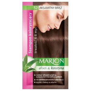 Marion Szampon koloryzujący 4-8 myć nr 52 aksamitny brąz 40 ml
