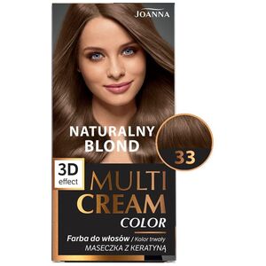 Joanna Multi Cream Color Farba nr 33 Naturalny Blond