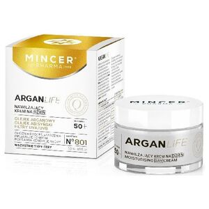 Mincer Mincer Pharma ArganLife 50+ Krem nawilżający na dzień 50ml