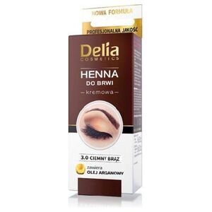 Delia Henna do brwi nr 3.0 Ciemny Brąz