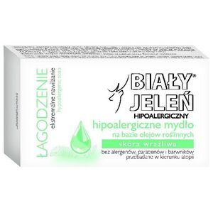 Biały Jeleń Mydło w kostce Łagodzenie 85g