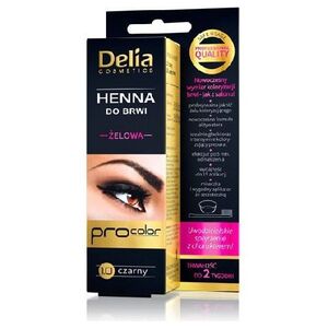 Delia Henna do brwi żelowa 1.0 czarna