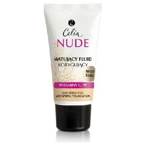 Celia Nude Make-Up matująco-korygujący 01 Ecru 30 ml