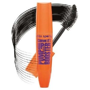 Miss Sporty Maskara do rzęs Pump up Booster Curve It czarna 12ml