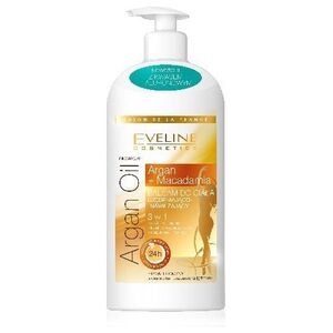Eveline Eveline Salon De La France Balsam do ciała ujędrniająco-nawilżający 3w1 Argan Oil & Macadamia 350ml