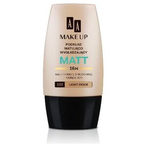AA Make Up Matt Podkład matująco-wygładzający 103 Light Beige 30ml