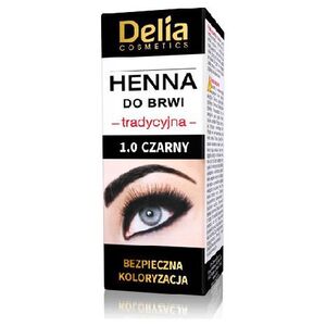 Delia Henna do brwi 1.0 Czarna