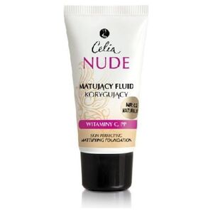 Celia Nude Make-Up matująco-korygujący 02 Natural 30 ml