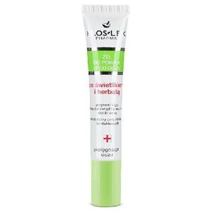Floslek Pielęgnacja oczu Żel ze świetlikiem i herbatą do powiek w tubce 15 ml
