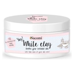 Nacomi Naturalna glinka biała (kaolin) o działaniu nawilżającym i łagodzącym 50 g