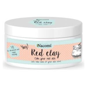 Nacomi Naturalna glinka czerwona o działaniu oczyszczającym i wyrównującym koloryt 100ml