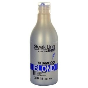 Stapiz Sleek Line Blond Shampoo Szampon z jedwabiem do włosów blond 300ml