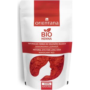 Orientana BIO Henna Mahoniowa Czerwień 100g