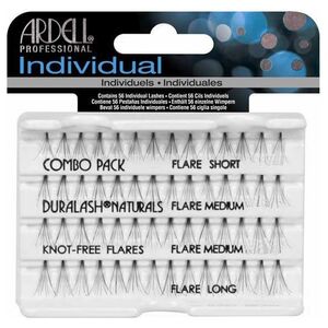 Ardell Individuals Combo Pack - kępki sztucznych rzęs 56 szt