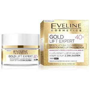 Eveline Gold Lift Expert 40+ Krem-serum ujędrniający na dzień i noc 50ml