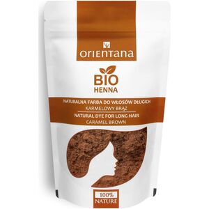 Orientana BIO Henna Karmelowy Brąz 100g