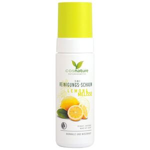 Cosnature Naturalna pianka oczyszczająca 3 w 1 z cytryną i melisą 150ml