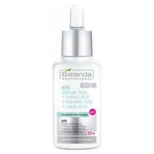 Bielenda Professional 40% Salicylic Acid + Azelaic Acid + Mandelic Acid + Lactic Acid (W) peeling kwasowy do twarzy 30g