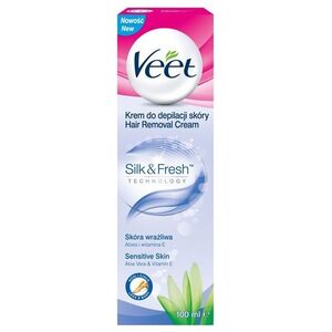 Veet Pachnący Krem Do Depilacji do skóry wrażliwej 100 ML