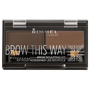 Rimmel  Brow This Way Scuplting Kit nr 3 Dark Brown 2.4g