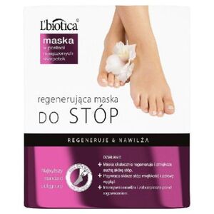 Lbiotica  Maska regenerująca do stóp w postaci nasączonych skarpetek 1 para