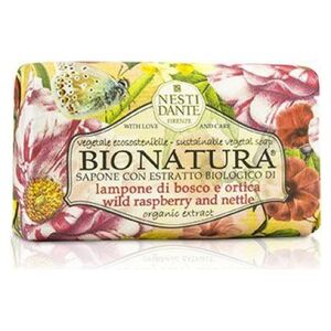 Nesti Dante Bio Natura Wild Raspberry And Nettle mydło toaletowe 250g