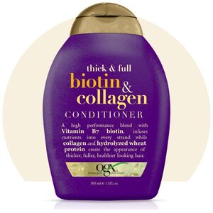 Organix Cosmetix Biotin & Collagen Conditioner - odżywka z biotyną i kolagenem dodająca włosom objętości 385ml