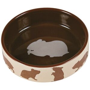 Trixie Miska ceramiczna dla chomika z motywem chomika - 80ml 8cm