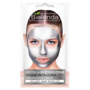 Bielenda Silver Detox Detoksykująca maseczka do cery mieszanej i tłustej 8g