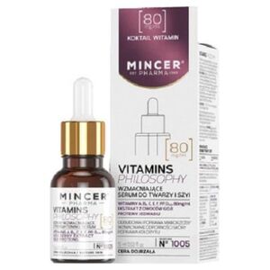 Mincer Pharma Vitamins Philosophy Serum wzmacniające do twarzy i szyi nr 1005 15ml