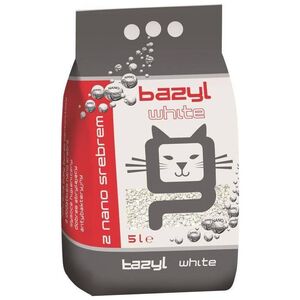 Żwirek dla kota Celpap Bazyl Ag+ White Naturalny 10 l