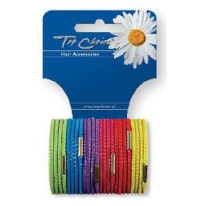 Top Choice Gumki do włosów cienkie 24szt (21282)