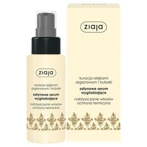 Ziaja Kuracja olejkiem arganowym i tsubaki Satynowe serum wygładzające 50ml