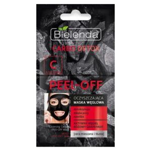 Bielenda Carbo Detox Maska węglowa oczyszczająca peel-off 2x6g