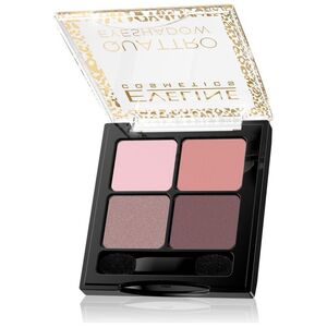 Eveline Quattro Paletka 4 cieni do powiek 12 5,2g