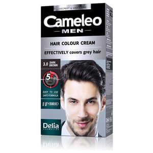 Delia Cosmetics Cameleo Men Hair Colour Cream farba do włosów 3.0 Dark Brown 30ml