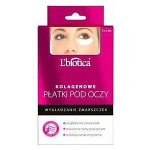 Lbiotica  Płatki kolagenowe pod oczy Przeciwzmarszczkowe 3x2 szt.