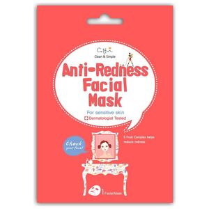Cettua Anti-Redness Facial Mask maska niwelująca zaczerwienienia