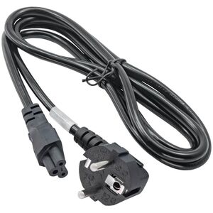 Kabel zasilający Akyga do notebooka 1.5m koniczynka (AK-NB-01C)