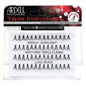 Ardell Triple Individuals zestaw 56 kępek rzęs Long Black