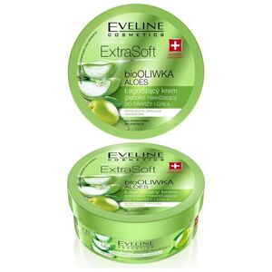 Eveline Extra Soft bio Oliwka i Aloes Łagodzący krem głęboko nawilżający do twarzy i ciała 175ml