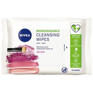 Nivea Kojące chusteczki oczyszczające do twarzy Aqua Effect 3in1 W 25 szt.