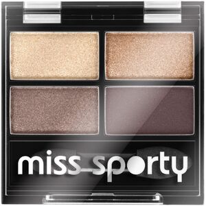 Miss Sporty Quattro Studio Poczwórne cienie do powiek 403 Smoky Brown Eyes 5g