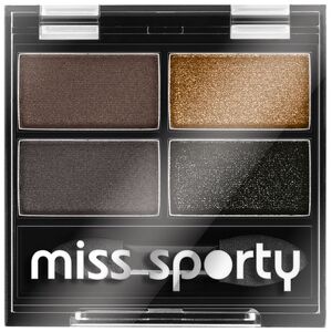 Miss Sporty Quattro Studio Poczwórne cienie do powiek 414 100% Smokey 5g