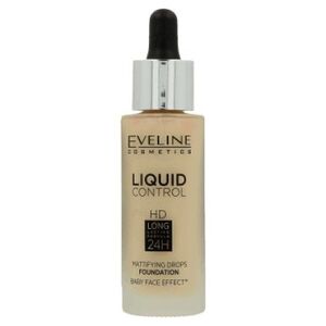 Eveline Liquid Control HD Podkład do twarzy z dropperem nr 015 Light Vanilla 32ml