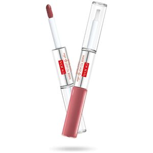 Pupa Made To Last Lip Duo Liquid Lip Colour Colour & Topcoat Waterproof Long Lasting wodoodporna pomadka w płynie i błyszczyk 010 2x4ml