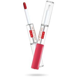 Pupa Made To Last Lip Duo Liquid Lip Colour Colour & Topcoat Waterproof Long Lasting wodoodporna pomadka w płynie i błyszczyk 007 2x4ml