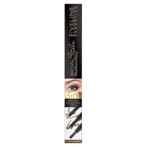Eveline Brow Multifunction Styler Kredka do brwi 3w1 nr 01 Medium Brown 1szt