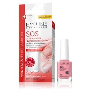 Eveline Nail Therapy Lakier odżywka SOS dla kruchych i łamliwych paznokci 12ml